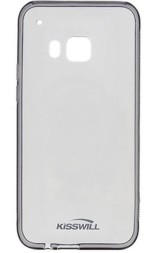 Накладка KissWill силиконовая для HTC One M9 прозрачно-черная