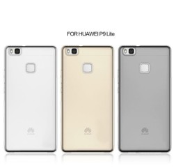 Накладка силиконовая для Huawei P9 Lite прозрачно-черная