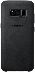 Накладка Samsung Alcantara Cover для Samsung Galaxy S8 G950 EF-XG950ASEGRU тёмно-серая