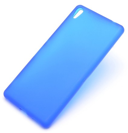 Накладка силиконовая для Sony Xperia Z3+/Z4 синяя