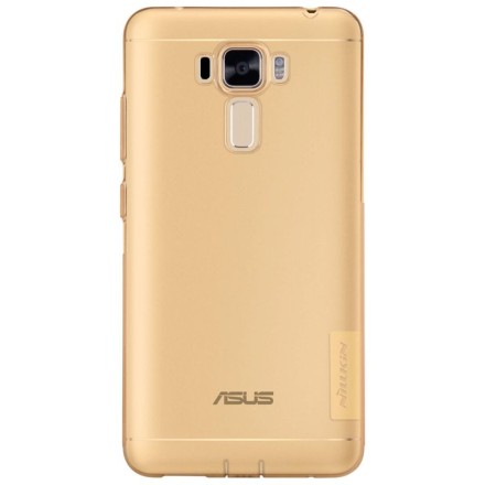 Накладка силиконовая Nillkin Nature TPU Case для Asus Zenfone 3 Laser ZC551KL прозрачно-золотая
