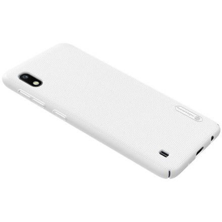 Накладка пластиковая Nillkin Frosted Shield для Samsung Galaxy A10 A105 белая