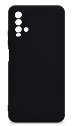Накладка силиконовая Silicone Cover для Xiaomi Redmi 9T чёрная