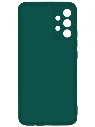 Накладка силиконовая Silicone Cover для Samsung Galaxy A13 4G A135 зелёная