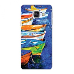 Накладка пластиковая Deppa Art Case для Samsung Galaxy A3 (2016) A310 Лодки