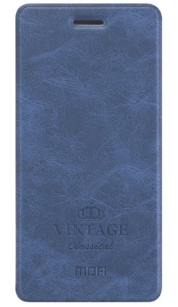 Чехол-книжка Mofi Vintage Classical для Xiaomi Redmi Note 4 синий