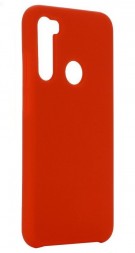 Накладка силиконовая Silicone Cover для Xiaomi Redmi Note 8T красная