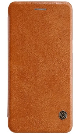 Чехол Nillkin Qin Leather Case для OnePlus 6 Brown (коричневый)
