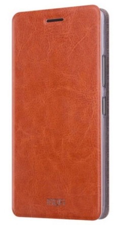 Чехол-книжка Mofi для Huawei P10 Plus коричневый