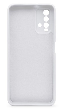Накладка силиконовая Silicone Cover для Xiaomi Redmi 9T белая