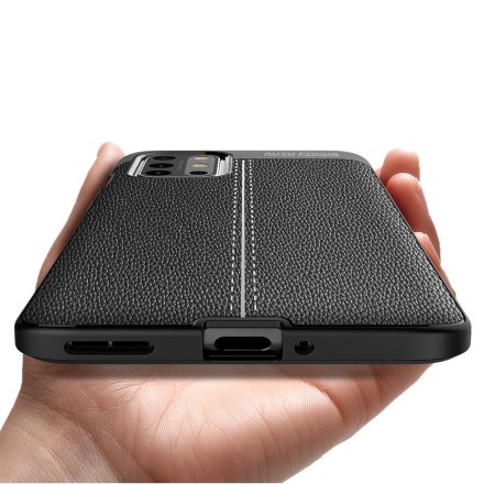 Накладка силиконовая для OnePlus 9R / OnePlus 8T под кожу чёрная