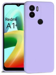 Накладка силиконовая Silicone Cover для Poco C51 / Xiaomi Redmi A1 Plus (A1+) / Xiaomi Redmi A2 Plus (A2+) сиреневая