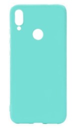 Накладка силиконовая для Xiaomi Redmi 7 бирюзовая