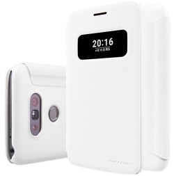 Чехол-книжка Nillkin Sparkle Series для LG G5 белый