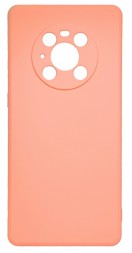 Накладка силиконовая Soft Touch для Huawei Mate 40 Pro розовая