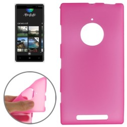Накладка силиконовая для Nokia Lumia 830 розовая