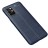Накладка силиконовая для OnePlus 9R / OnePlus 8T под кожу синяя
