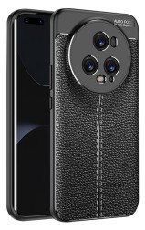Накладка силиконовая для HONOR Magic5 Pro под кожу черная