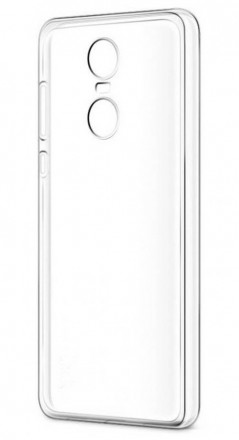Накладка силиконовая для Xiaomi Redmi 5 Plus прозрачная
