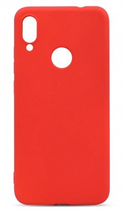 Накладка силиконовая для Xiaomi Redmi 7 красная