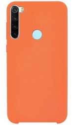 Накладка силиконовая Silicone Cover для Xiaomi Redmi Note 8T оранжевая