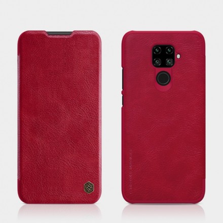 Чехол-книжка Nillkin Qin Leather Case для Huawei Mate 30 Lite / Huawei Nova 5i Pro красный