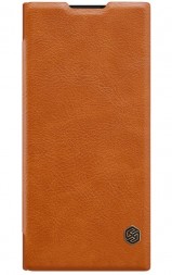 Чехол-книжка Nillkin Qin Leather Case для Sony Xperia XA2 Plus коричневый