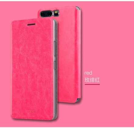 Чехол-книжка Mofi для Huawei P10 Plus розовый