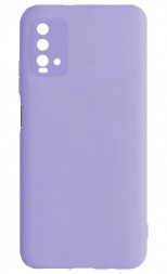 Накладка силиконовая Silicone Cover для Xiaomi Redmi 9T сиреневая