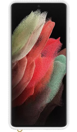Накладка Samsung Clear Protective Cover для Samsung Galaxy S21 Ultra G998 EF-GG998CWEGRU белая