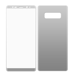 Пленка защитная для Samsung Galaxy Note 8 N950 полноэкранная серебристая на 2 стороны