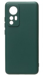 Накладка силиконовая Silicone Cover для Xiaomi 12 Lite зелёная