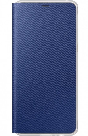 Чехол Samsung Neon Flip Cover для Samsung Galaxy A8 Plus (2018) A730 EF-FA730PLEGRU синий