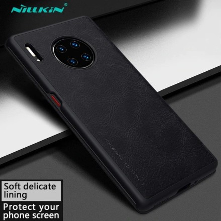 Чехол-книжка Nillkin Qin Leather Case для Huawei Mate 30 Pro черный