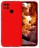 Накладка силиконовая Silicone Cover для Xiaomi Redmi 9C / Xiaomi Redmi 10A красная