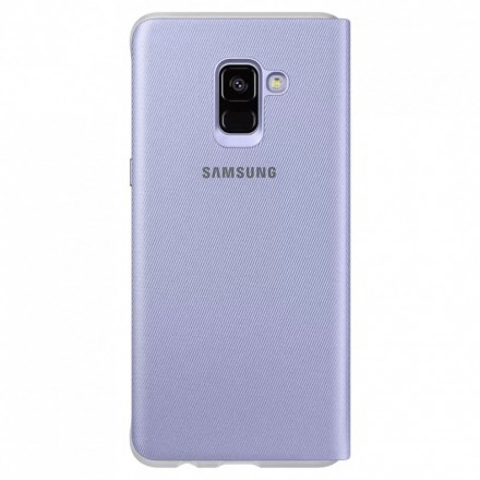 Чехол Samsung Neon Flip Cover для Samsung Galaxy A8 Plus (2018) A730 EF-FA730PVEGRU фиолетовый