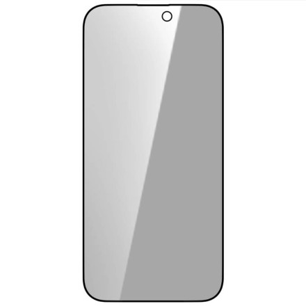 Защитное стекло антишпион для iPhone 14 Pro Max полноэкранное черное
