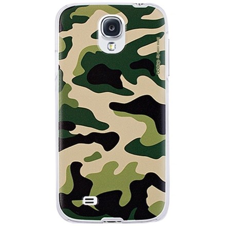 Накладка Deppa Military Case для Samsung Galaxy S4 i9500/i9505 зеленый камуфляж