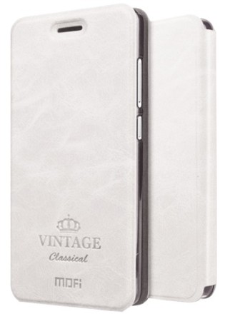 Чехол-книжка Mofi Vintage Classical для Xiaomi Redmi Note 4 белый