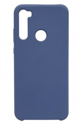 Накладка силиконовая Silicone Cover для Xiaomi Redmi Note 8T синяя