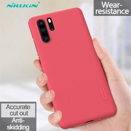 Накладка пластиковая Nillkin Frosted Shield для Huawei P30 Pro красная
