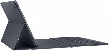 Чехол-клавиатура Book Cover Keyboard для Samsung Galaxy Tab A7 EF-DT500BJRGRU серый