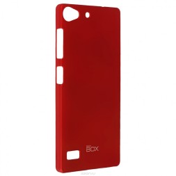 Накладка пластиковая Skinbox 4People для Lenovo Vibe X2 красная