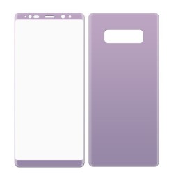 Пленка защитная для Samsung Galaxy Note 8 N950 полноэкранная фиолетовая на 2 стороны