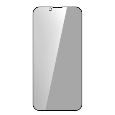 Защитное стекло антишпион для Apple iPhone 13/iPhone 13 Pro/iPhone 14 полноэкранное черное