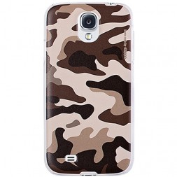 Накладка Deppa Military Case для Samsung Galaxy S4 i9500/i9505 коричневый камуфляж