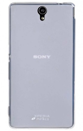 Накладка силиконовая Melkco для Sony Xperia C5 Ultra прозрачная