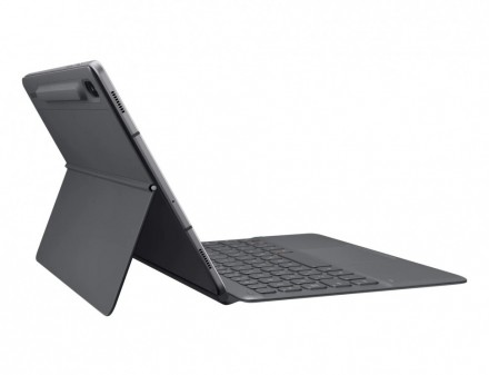 Чехол-клавиатура Book Cover Keyboard для Samsung Galaxy Tab S6 EF-DT860BJRGRU серый