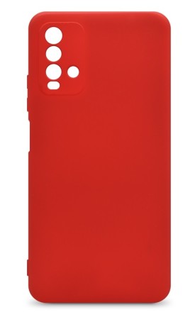 Накладка силиконовая Silicone Cover для Xiaomi Redmi 9T красная