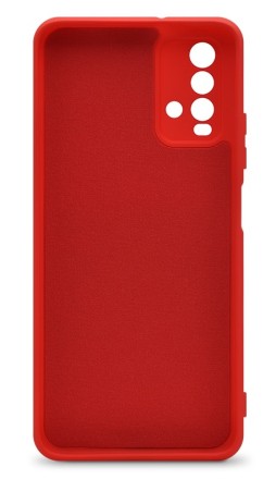 Накладка силиконовая Silicone Cover для Xiaomi Redmi 9T красная